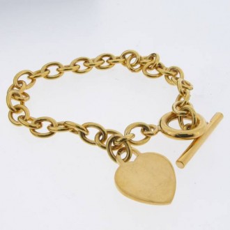 BE0040 Yellow Gold Bracelet 