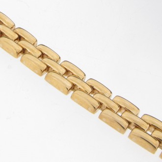 BN0048 9ct Brick Link Bracelet