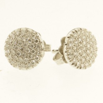 ED0514 18ct Diamond Cluster Studs