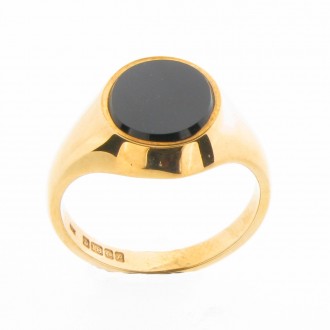 MS2316 18ct gold Signet Ring