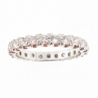 MS4893 18ct Diamond full Eternity Ring