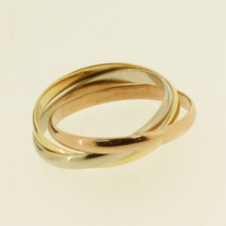 MS7097 18ct Russian Weddinf Ring