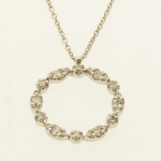 PD0523 18ct Diamond Pendant