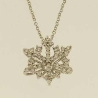 PD0526 18ct Diamond Pendant