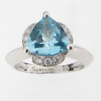 RM0050 Blue Topaz and Diamond