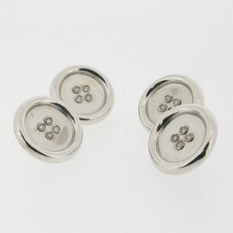 LN0027 Diamond Cufflinks 