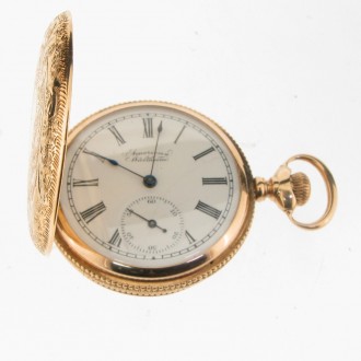 MS5063 Waltham Hunter Pocket Watch