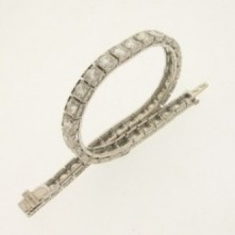 MS5966 Platinum Diamond Tennis Bracelet